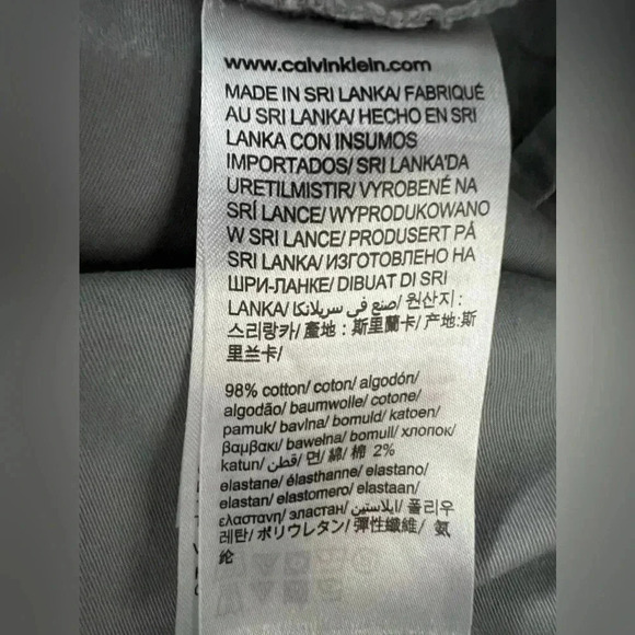 Calvin Klein | The Refined Stretch Chino pants. Size: 38/30 - Picture 16 of 16